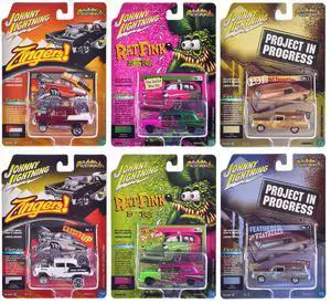 "Street Freaks" 2025 Release 2 of 6 Cars 1/64 Diecast Model Cars by Johnny Lightning