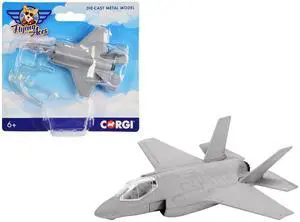 Lockheed Martin F-35 Lightning Fighter Aircraft "Flying Aces" Series Diecast Model by Corgi