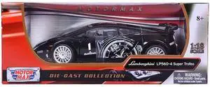 Lamborghini Gallardo LP560-4 Super Trofeo Black 1/18 Diecast Model Car by Motormax