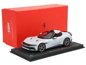 Ferrari 12Cilindri Spider Bianco Artico (Artic White) Limited Edition to 40 pieces Worldwide 1/18 Model Car by BBR