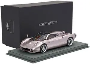 Pagani Huayra Codalunga Iridescent Bronzo Aymara Bronze Metallic with Black Top with DISPLAY CASE Ltd Ed 1/18 Model Car by BBR
