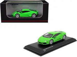 Lamborghini Huracan Coupe Bright Green 1/64 Diecast Model Car by Kyosho