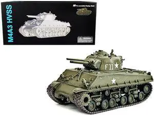 United States M4A3 HVSS POA-CWS-H5 Flamethrower Tank Olive Drab F11 "Korea" (1951) 1/72 Plastic Model by Dragon Models