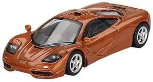 McLaren F1 Yquem Orange Metallic Limited Edition 1/64 Diecast Model Car by Mini GT