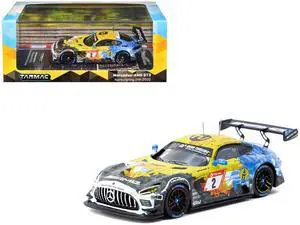 Mercedes-AMG GT3 #2 "24 Hours of Nurburgring" (2020) "Hobby64" Series 1/64 Diecast Model by Tarmac Works