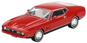 Ford Mustang Mach 1 Red 007 James Bond "Diamonds Are Forever" (1971) Movie Limited Edition 1/64 Diecast Model Car by Mini GT