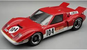 Lotus 62 #104 Gold Leaf Team Lotus Winner "Guards Trophy Brands Hatch" 1969 "Mythos Series" w/Case 1/18 Model Car by Tecnomodel