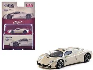Pagani Utopia Rinascimento Silver Metallic "Global64" Series 1/64 Diecast Model by Tarmac Works