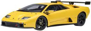 Lamborghini Diablo GTR Superfly Yellow 1/18 Diecast Model Car by Autoart