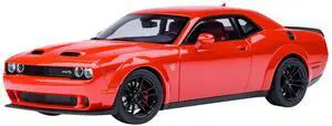 2022 Dodge Challenger SRT Jailbreak Torred with Red Interior 1/18 Model Car by Autoart