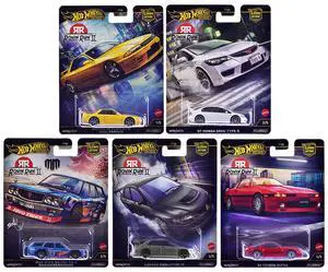 "Ronin Run II" 5 piece Set "Car Culture" 2025 Series M Diecast Model Cars by Hot Wheels
