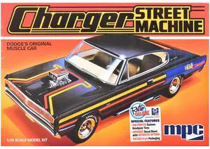 Skill 2 Model Kit 1967 Dodge Charger Street Machine 1/25 Plastic Model by MPC