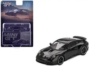 Porsche 911 Dakar Black Limited Edition 1/64 Diecast Model Car by Mini GT