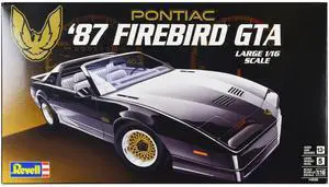 Level 5 Model Kit 1987 Pontiac Firebird GTA 1/16 Scale Model by Revell