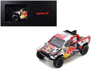 Toyota GR SKR HILUX T1+ Truck #200 "Toyota Gazoo Racing" Winner "Dakar Rally" (2023) with Display Case 1/18 Model Car by Spark Toyota GR SKR HILUX T1+ Truck #200 "Toyota Gazoo Racing" Winner "Dakar Rally" (2023) with Display Case 1/18 Model Car by Spark