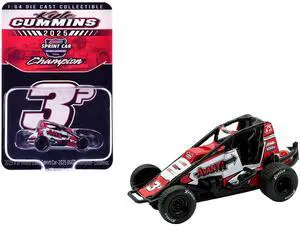 USAC Sprint Car #3P Kyle Cummins "Avanti" Champion "USAC Sprint Car National Championship" (2025) 1/64 Diecast Model Car by ACME USAC Sprint Car #3P Kyle Cummins "Avanti" Champion "USAC Sprint Car National Championship" (2025) 1/64 Diecast Model Car by ACME