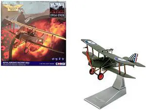 Royal Aircraft Factory SE5a Biplane Aircraft "Clairmarais South Aerodrome" (1918) Royal Air Force 1/48 Diecast Model by Corgi Royal Aircraft Factory SE5a Biplane Aircraft "Clairmarais South Aerodrome" (1918) Royal Air Force 1/48 Diecast Model by Corgi