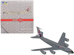 Boeing KC-135R Stratotanker Aircraft "Ohio Air National Guard" US Air Force Gray 1/400 Diecast Model Airplane by GeminiJets Boeing KC-135R Stratotanker Aircraft "Ohio Air National Guard" US Air Force Gray 1/400 Diecast Model Airplane by GeminiJets