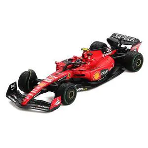 Ferrari SF-23 #55 Carlos Sainz Formula One F1 "Monaco GP" (2023) 1/64 Diecast Model Car by BBR Models Ferrari SF-23 #55 Carlos Sainz Formula One F1 "Monaco GP" (2023) 1/64 Diecast Model Car by BBR Models