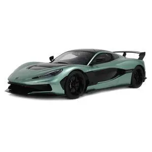 2024 Rimac Nevera R Green Metallic with Black Top 1/18 Model Car by GT Spirit 2024 Rimac Nevera R Green Metallic with Black Top 1/18 Model Car by GT Spirit