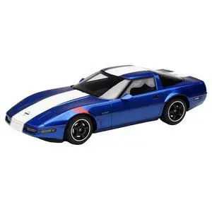 1996 Chevrolet Corvette C4 Grand Sport Blue Metallic with White Stripe 1/18 Model Car by GT Spirit 1996 Chevrolet Corvette C4 Grand Sport Blue Metallic with White Stripe 1/18 Model Car by GT Spirit