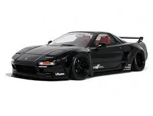 2020 Honda NSX (NA1) LB-Works Black with Red Interior Limited Edition to 2000 pieces Worldwide 1/18 Model Car by Otto Mobile 2020 Honda NSX (NA1) LB-Works Black with Red Interior Limited Edition to 2000 pieces Worldwide 1/18 Model Car by Otto Mobile