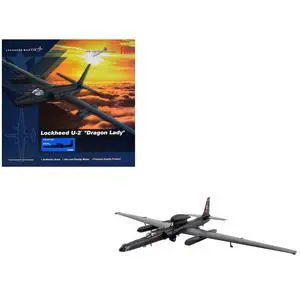 Lockheed U-2S Dragon Lady Aircraft "Royal International Air Tattoo" (2025) US Air Force 1/72 Diecast Model by Hobby Master Lockheed U-2S Dragon Lady Aircraft "Royal International Air Tattoo" (2025) US Air Force 1/72 Diecast Model by Hobby Master