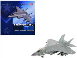 Lockheed F-35C Lightning II Aircraft "169034, VFA-125 Rough Raiders" (2022) US Navy 1/72 Diecast Model by Hobby Master Lockheed F-35C Lightning II Aircraft "169034, VFA-125 Rough Raiders" (2022) US Navy 1/72 Diecast Model by Hobby Master