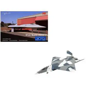 Northrop F-23 Black Widow II Stealth Fighter Aircraft "Nellis AFB" United States Air Force 1/72 Diecast Model by Hobby Master Northrop F-23 Black Widow II Stealth Fighter Aircraft "Nellis AFB" United States Air Force 1/72 Diecast Model by Hobby Master