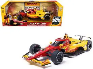 Dallara IndyCar #10 Alex Palou "DHL - Chip Ganassi Racing" Winner "Indianapolis 500" (2025) 1/18 Diecast Model Car by IXO Models Dallara IndyCar #10 Alex Palou "DHL - Chip Ganassi Racing" Winner "Indianapolis 500" (2025) 1/18 Diecast Model Car by IXO Models