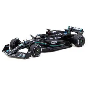 Mercedes-AMG F1 W14 E Performance #63 F1 "Italian GP" (2023) "Global64" Series 1/64 Diecast Model Car by Tarmac Works Mercedes-AMG F1 W14 E Performance #63 F1 "Italian GP" (2023) "Global64" Series 1/64 Diecast Model Car by Tarmac Works