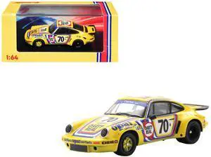 Porsche 911 Carrera RSR 3.0 #70 "ASA Cachia-Bondy" "24 Hours of Le Mans" (1974) 1/64 Model Car by Spark Porsche 911 Carrera RSR 3.0 #70 "ASA Cachia-Bondy" "24 Hours of Le Mans" (1974) 1/64 Model Car by Spark