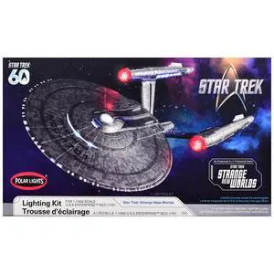 Skill 2 Star Trek: Strange New Worlds TV Series USS Enterprise NCC-1701 Lighting Kit for 1/1000 Plastic Model by Polar Lights Skill 2 Star Trek: Strange New Worlds TV Series USS Enterprise NCC-1701 Lighting Kit for 1/1000 Plastic Model by Polar Lights