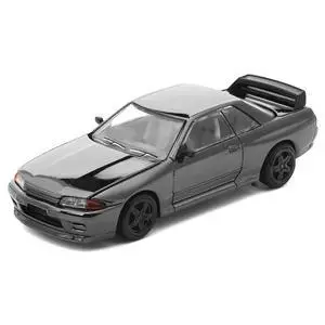 GTR R32 RHD (Right Hand Drive) Dark Chrome "The Dark Chrome Series" 1/64 Die Cast Model Car by Pop Race GTR R32 RHD (Right Hand Drive) Dark Chrome "The Dark Chrome Series" 1/64 Die Cast Model Car by Pop Race