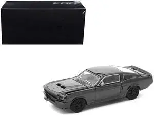 Shelby Mustang GT500 Dark Chrome "The Dark Chrome Series" 1/64 Die Cast Model Car by Pop Race Shelby Mustang GT500 Dark Chrome "The Dark Chrome Series" 1/64 Die Cast Model Car by Pop Race