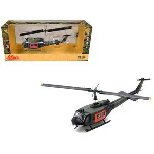 Bell UH 1D Helicopter "SAR - German Army" Green Camouflage 1/87 (HO) Scale Diecast Model Car by Schuco Bell UH 1D Helicopter "SAR - German Army" Green Camouflage 1/87 (HO) Scale Diecast Model Car by Schuco