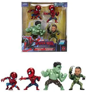 Set of 4 Diecast Figures "Spider-Man: Brand New Day" (2026) Movie "Metalfigs" Series Diecast models by Jada Set of 4 Diecast Figures "Spider-Man: Brand New Day" (2026) Movie "Metalfigs" Series Diecast models by Jada
