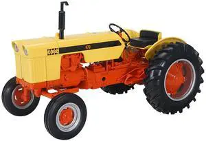 Case 470 Wide Front Tractor Yellow and Orange "Classic Series" 1/16 Diecast Model by SpecCast Case 470 Wide Front Tractor Yellow and Orange "Classic Series" 1/16 Diecast Model by SpecCast