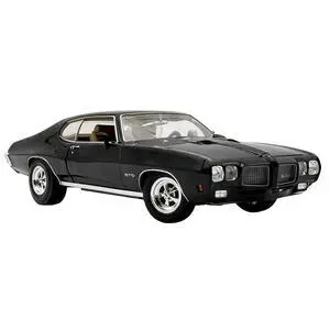1970 Pontiac GTO Ram Air IV "Main Street" Black Limited Edition to 402 pieces Worldwide 1/18 Diecast Model Car by ACME 1970 Pontiac GTO Ram Air IV "Main Street" Black Limited Edition to 402 pieces Worldwide 1/18 Diecast Model Car by ACME