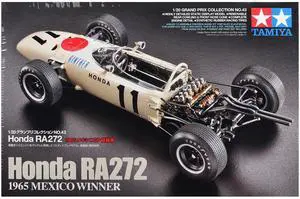 Model Kit Honda RA272 Winner Formula One F1 "Mexico GP" (1965) 1/20 Scale Model by Tamiya Model Kit Honda RA272 Winner Formula One F1 "Mexico GP" (1965) 1/20 Scale Model by Tamiya