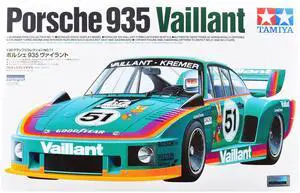 Model Kit Porsche 935 "Vaillant-Kremer" 1/24 Scale Model by Tamiya Model Kit Porsche 935 "Vaillant-Kremer" 1/24 Scale Model by Tamiya