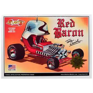 Skill 2 Model Kit Tom Daniel's Red Baron Show Rod 1/24 Scale Model by Atlantis Skill 2 Model Kit Tom Daniel's Red Baron Show Rod 1/24 Scale Model by Atlantis