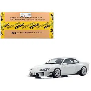 Nissan Silvia (S15) "Khyzyl Saleem" White 1/18 Model Car by Kyosho Nissan Silvia (S15) "Khyzyl Saleem" White 1/18 Model Car by Kyosho