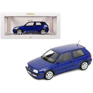 1994 Volkswagen Golf GTI Color Concept Jazz Blue 1/18 Diecast Model Car by Norev 1994 Volkswagen Golf GTI Color Concept Jazz Blue 1/18 Diecast Model Car by Norev