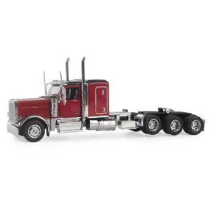 Peterbilt 589 Tridem-Axle Legendary Package Tractor with 58" Sleeper Legendary Red 1/64 Diecast Model by Diecast Masters Peterbilt 589 Tridem-Axle Legendary Package Tractor with 58" Sleeper Legendary Red 1/64 Diecast Model by Diecast Masters