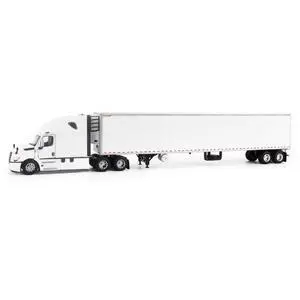 2025 Freightliner Cascadia Gen-5 Tractor w/Sleeper & Refrigerated Trailer Winter White 1/64 Diecast Model by Diecast Masters 2025 Freightliner Cascadia Gen-5 Tractor w/Sleeper & Refrigerated Trailer Winter White 1/64 Diecast Model by Diecast Masters