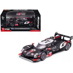 Toyota GR010 Hybrid #7 "Toyota Gazoo Racing" 2nd Place "24 Hours of Le Mans" (2024) "Race" 1/43 Diecast Model Car by Bburago Toyota GR010 Hybrid #7 "Toyota Gazoo Racing" 2nd Place "24 Hours of Le Mans" (2024) "Race" 1/43 Diecast Model Car by Bburago