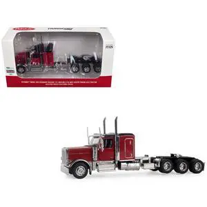 Peterbilt 589 Tridem-Axle Legendary Package Tractor with 58" Sleeper Legendary Red 1/64 Diecast Model by Diecast Masters Peterbilt 589 Tridem-Axle Legendary Package Tractor with 58" Sleeper Legendary Red 1/64 Diecast Model by Diecast Masters