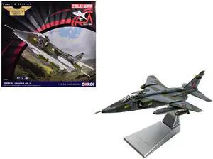 SEPECAT Jaguar GR.1 Aircraft "RAF Germany Bruggen" (1976) Royal Air Force "The Aviation Archive" 1/72 Diecast Model Car by Corgi SEPECAT Jaguar GR.1 Aircraft "RAF Germany Bruggen" (1976) Royal Air Force "The Aviation Archive" 1/72 Diecast Model Car by Corgi