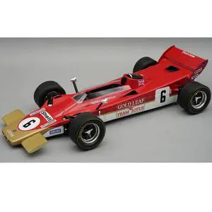 Lotus 56B #6 Emerson Fittipaldi "Race of Champions" (1971) "Mythos Series" with Display Case 1/18 Model Car by Tecnomodel Lotus 56B #6 Emerson Fittipaldi "Race of Champions" (1971) "Mythos Series" with Display Case 1/18 Model Car by Tecnomodel